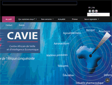 Tablet Screenshot of cavie.org